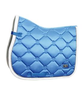 Equestrian Stockholm Jump Saddle pad Parisian Blue Pony