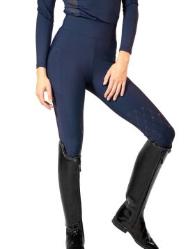 Royal Equestrian Knee Grip Riding Tights Navy